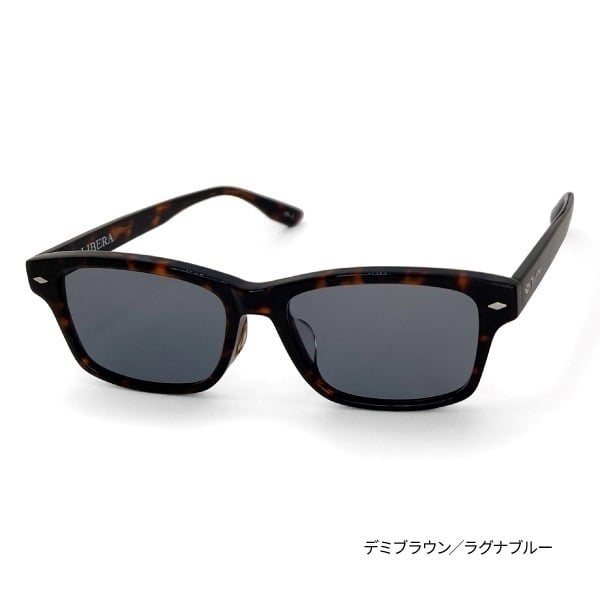 【RARTS×Tsulino】LIBERA 【偏光サングラス】(フレーム: デミブラウン-ラグナブルー)